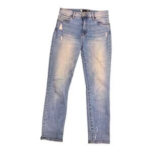 Kut from the Cloth‎ Catherine Highrise Boyfriend raw hem jeans  sz 4